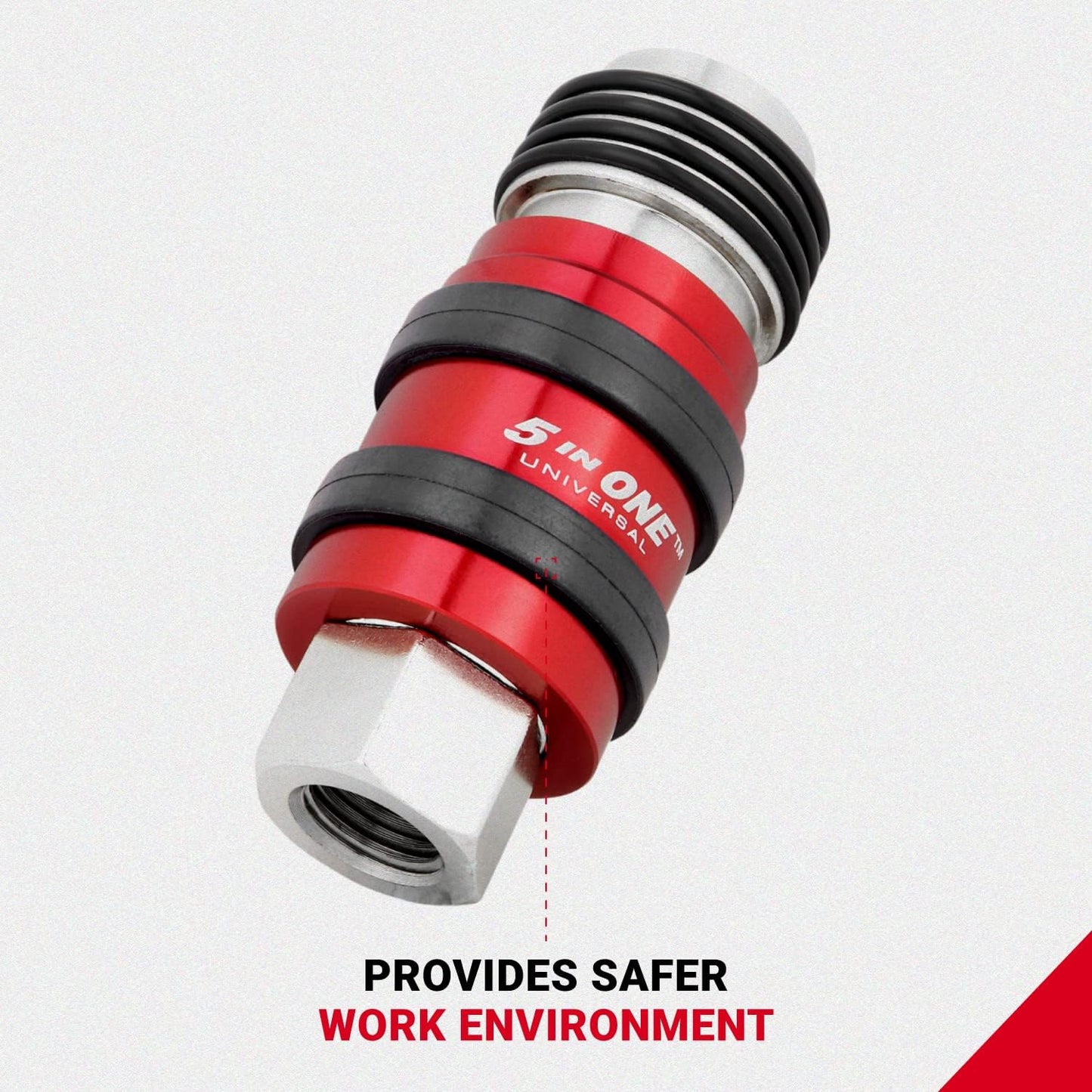 🔥LAST DAY 49% OFF - 🛠️5-in-1 Universal Safety Exhaust Air Coupler