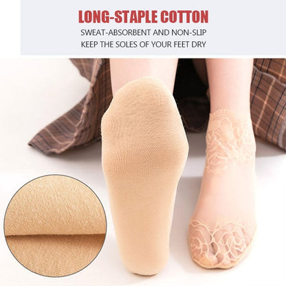 💋 Ladies Fashion Lace Socks