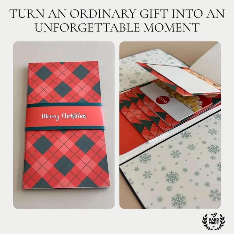 🎁LAST DAY 50% OFF - 🎂✨ Handmade Waterfall Birthday Gift Card Booklet