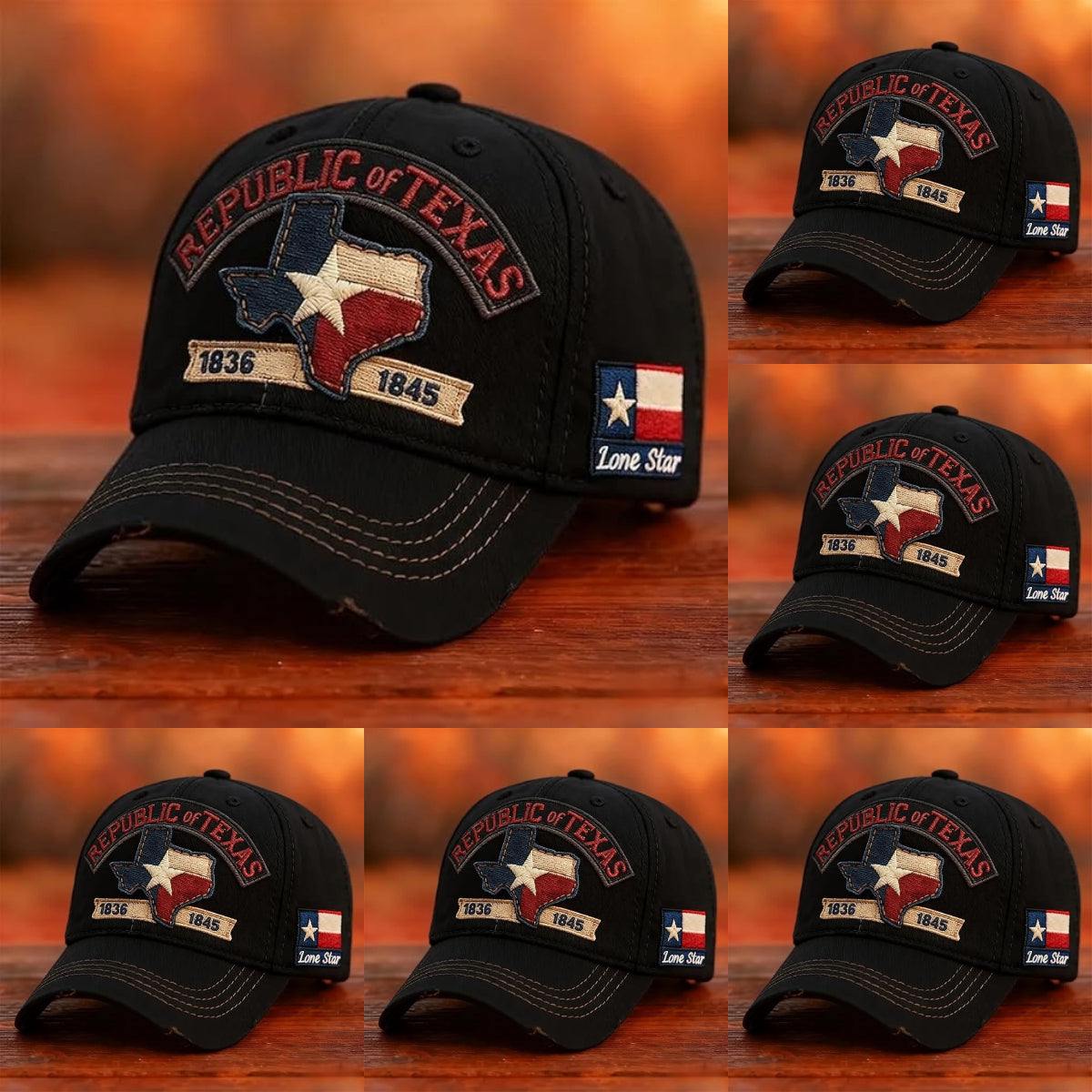 🎉New Year Flash Sale 49% OFF🤩Lone Star Legacy Texas Republic Cap🎁