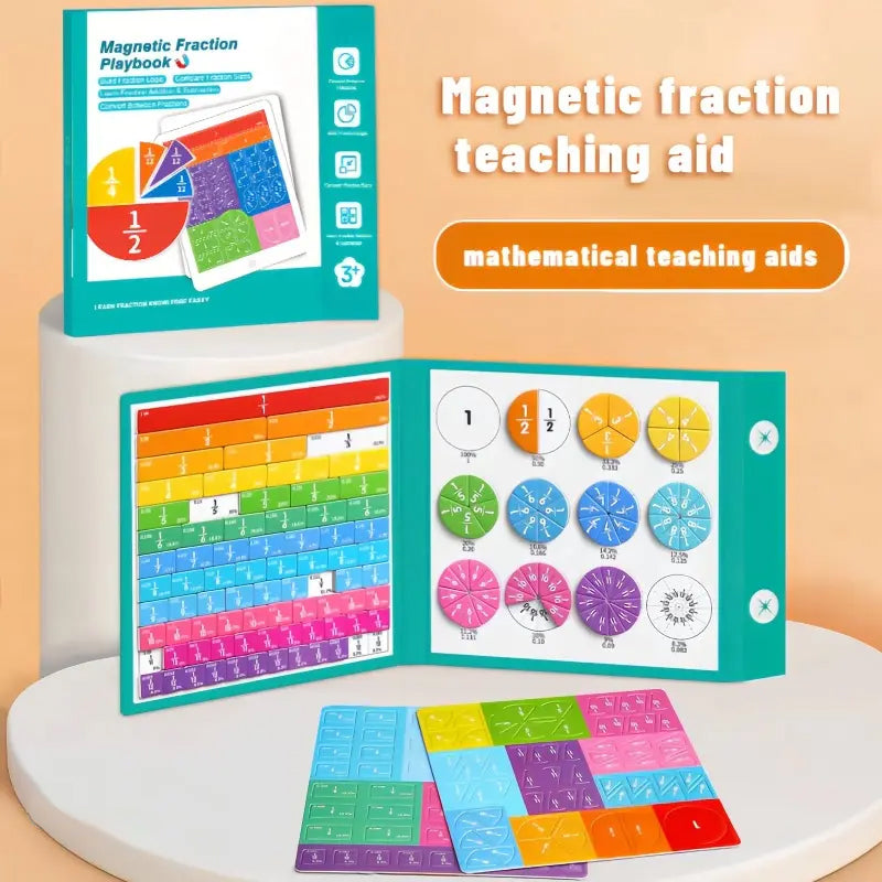 Magnetic Fraction Demonstration Book-102 Pieces!