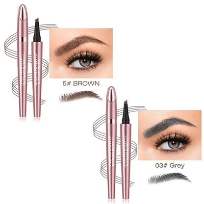 💦 Waterproof Micro-Fork Eyebrow Pencil