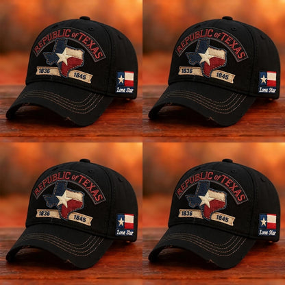🎉New Year Flash Sale 49% OFF🤩Lone Star Legacy Texas Republic Cap🎁