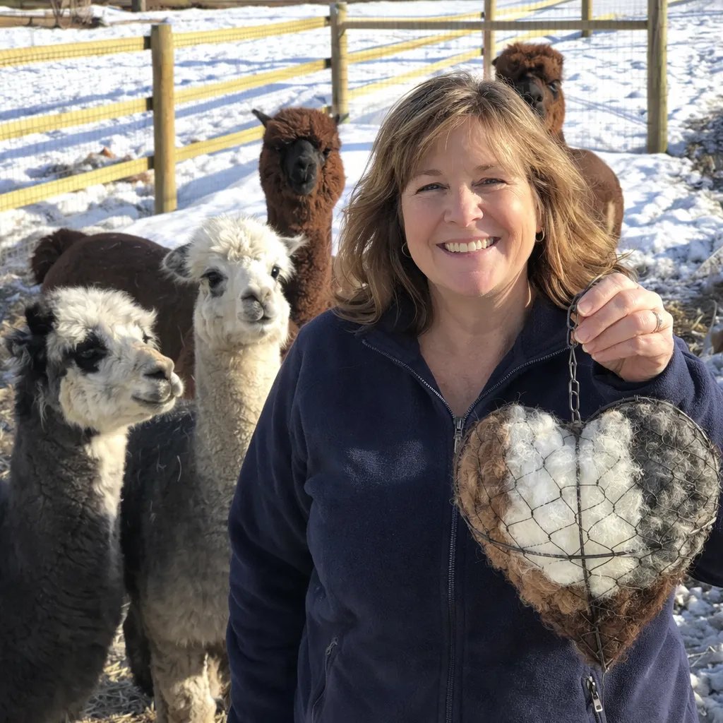 🔥LAST DAY 49% OFF - 🕊️ Handmade Alpaca Fiber Bird Nesting Heart