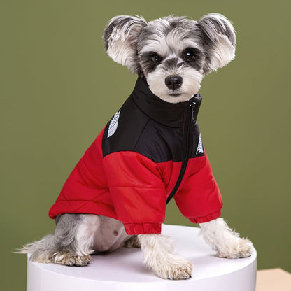 🔥Color-Block Puffer Jacket for Pets - Windproof, Waterproof, Warm & Comfortable