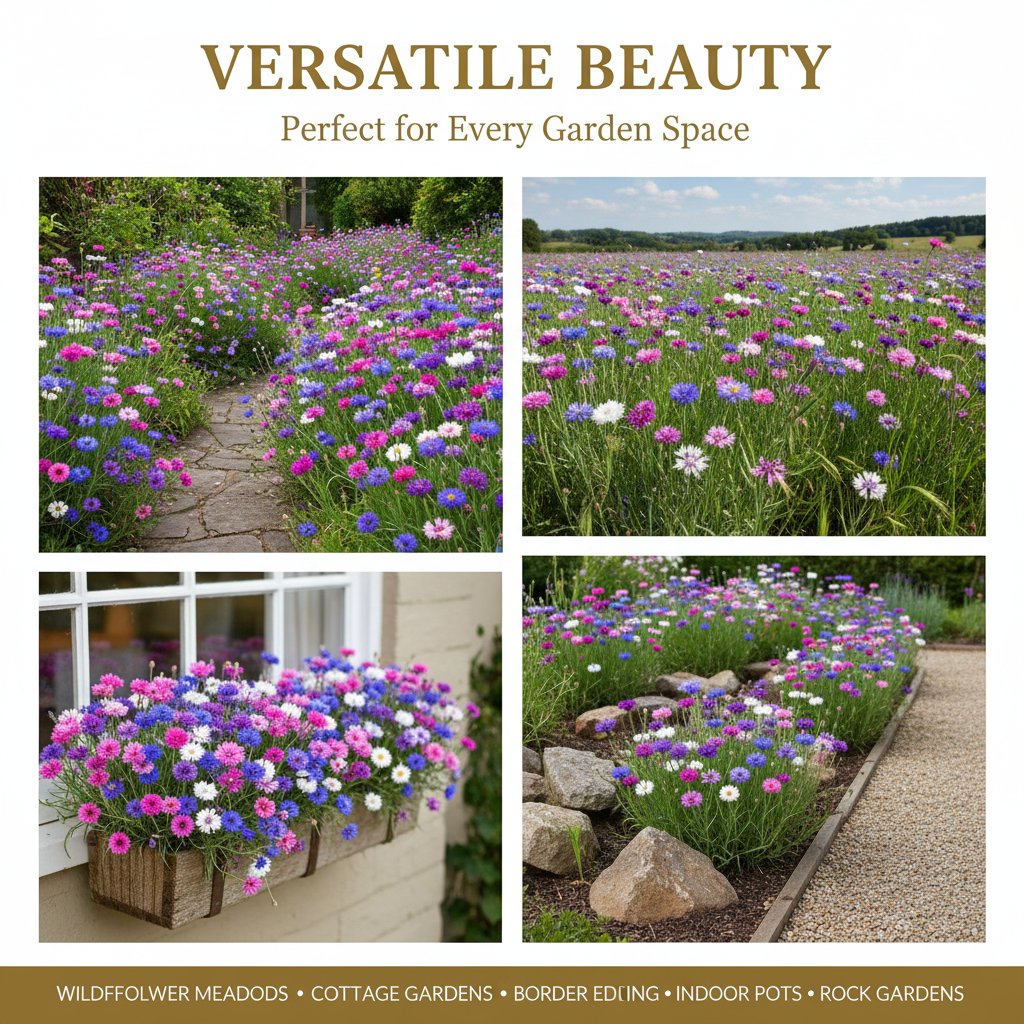 🔥Last Day 49% OFF - 🌱Premium Cornflower Seeds – The "Unstoppable" Wildflower That Grows Anywhere