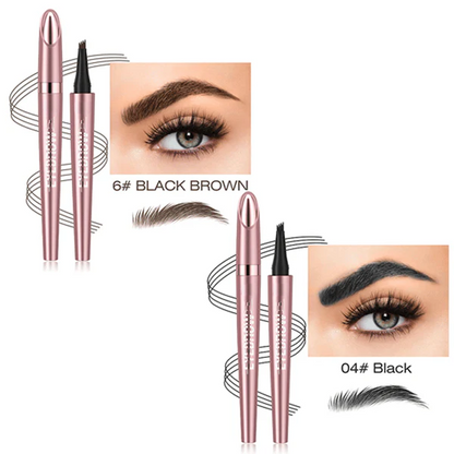 💦 Waterproof Micro-Fork Eyebrow Pencil