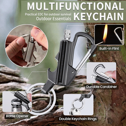 🔥LAST DAY 49% OFF💥2025 New 3-in-1 Lighter keychain