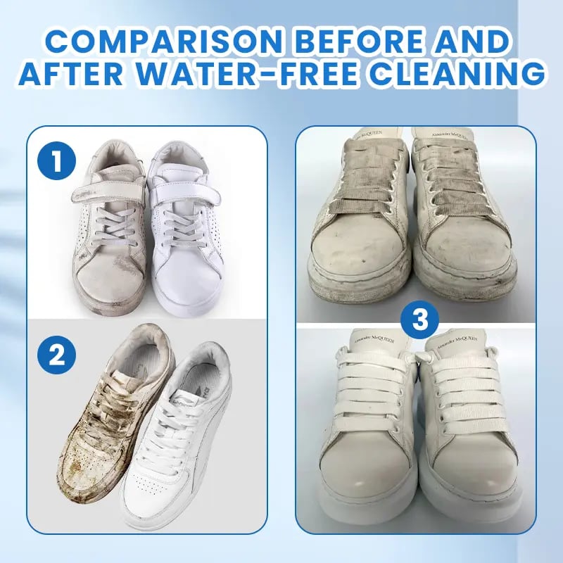 🔥Last Day 49% OFF - 🫧👟Multipurpose No-Wash White Shoe Cleaner Cream
