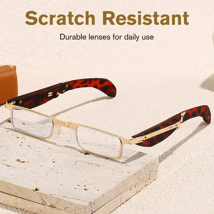 🔥LAST DAY 49% OFF -👓Foldable Anti-Blue Light Reading Glasses with Case