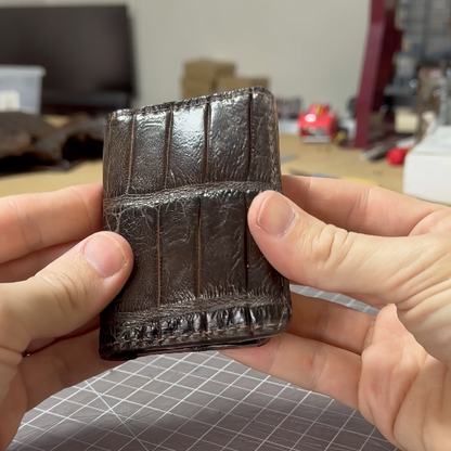 Handmade Alligator Leather Wallet