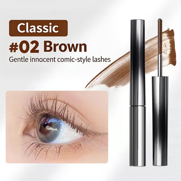 🔥Buy 2 Get 1 Free🔥3D Curling Eyelash Iron Mascara -Waterproof, Contains Fibers for Lengthening, Ultra Fine Tip to Apply without Clump, Smudge-Proof