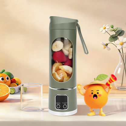 Ultimate Portable Blender! USB Rechargeable & Compact for Smoothies On-The-Go - Perfect Travel, Back To School & Gym! Leak Proof Design, Makes Shakes & Baby Food in Seconds cup juicer rechargeable mini blender vegetable