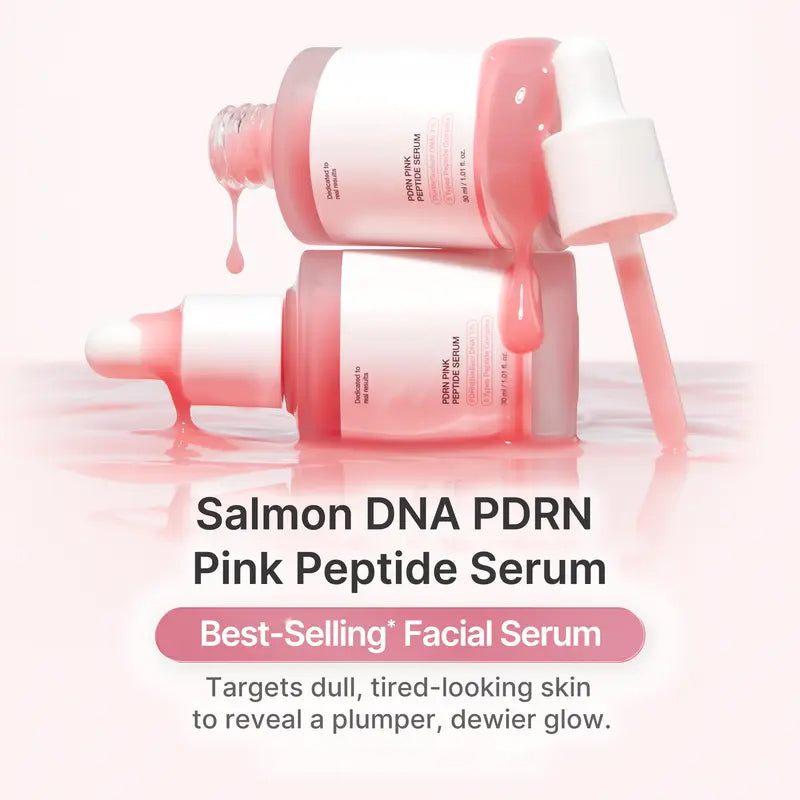 Licensed Esthetician Nikki's New Year New You Set | Includes PDRN Collagen Glow Jelly Mist Serum, PDRN Peptide Serum, Deep Vita C Capsule Cream, Deep Reviving Peptide Eye Cream