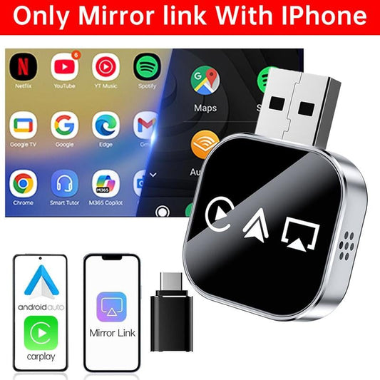 2026 Carplay 3 in 1 Wireless Mirror Link Adapter