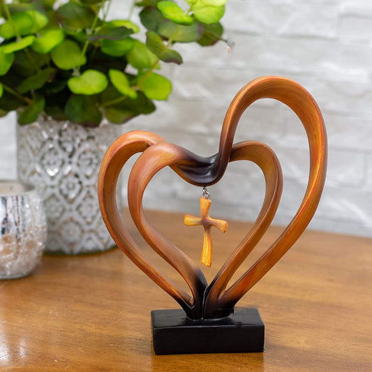 LAST DAY 49% OFF💞Handmade Easter Jesus Entwined Hearts Cross