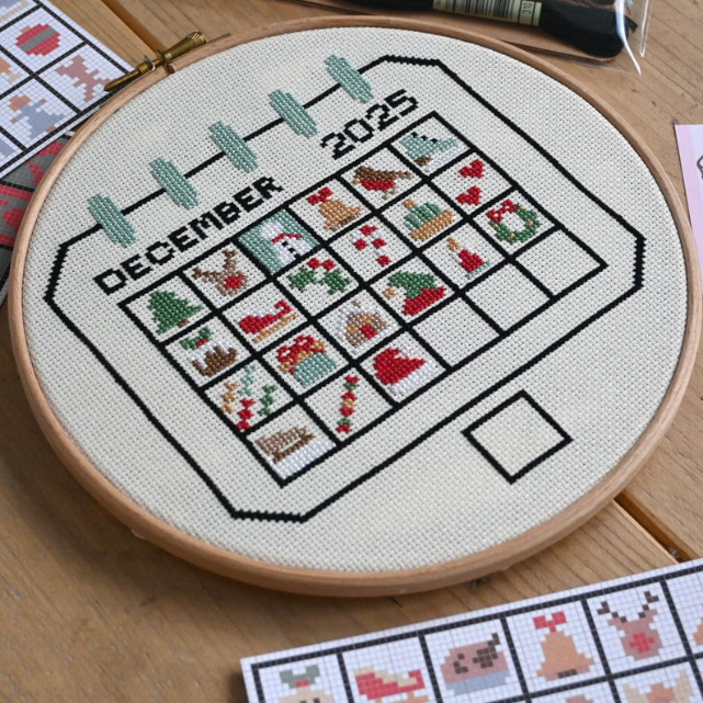 🔥LAST DAY SALE 50% OFF - 🧵Cross Stitch Advent Calendar 2025🎄