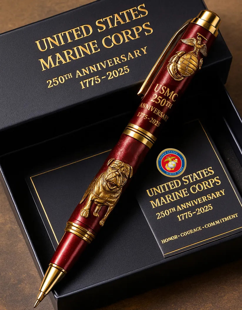 USMC 250th Anniversary Commemorative Pen