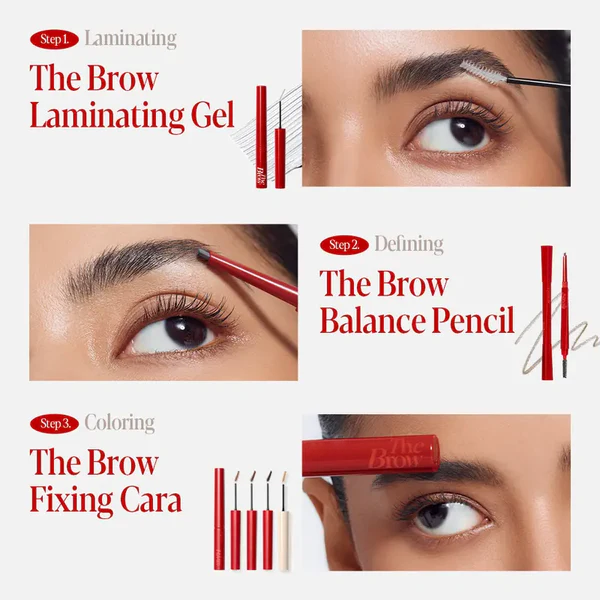 The Brow Fixing Cara | Eyebrow Coloring Mascara with 15° Angled Brush | Long-Lasting, Smudge-Proof, Waterproof | Available in 7 Shades