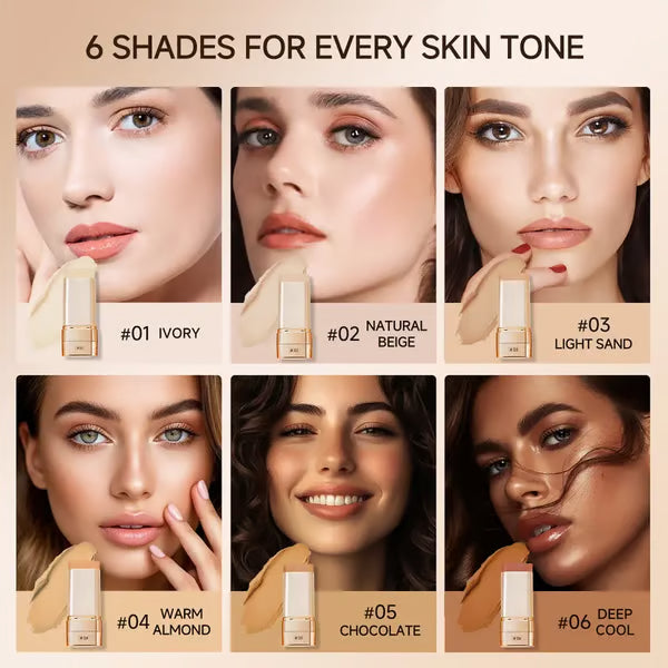 🔥Last Day discounts🔥🔥 Luminous Dual-Ended Concealer Foundation Stick
