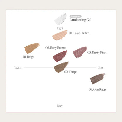 The Brow Fixing Cara | Eyebrow Coloring Mascara with 15° Angled Brush | Long-Lasting, Smudge-Proof, Waterproof | Available in 7 Shades