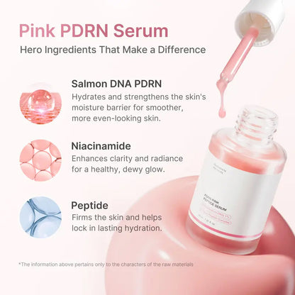 Licensed Esthetician Nikki's New Year New You Set | Includes PDRN Collagen Glow Jelly Mist Serum, PDRN Peptide Serum, Deep Vita C Capsule Cream, Deep Reviving Peptide Eye Cream