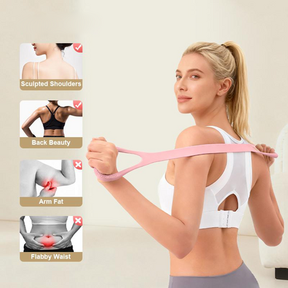 🔥Last Day 49% OFF - 🧘‍♀️Figure 8 Resistance Bands – Silicone Exercise Bands for Women👍