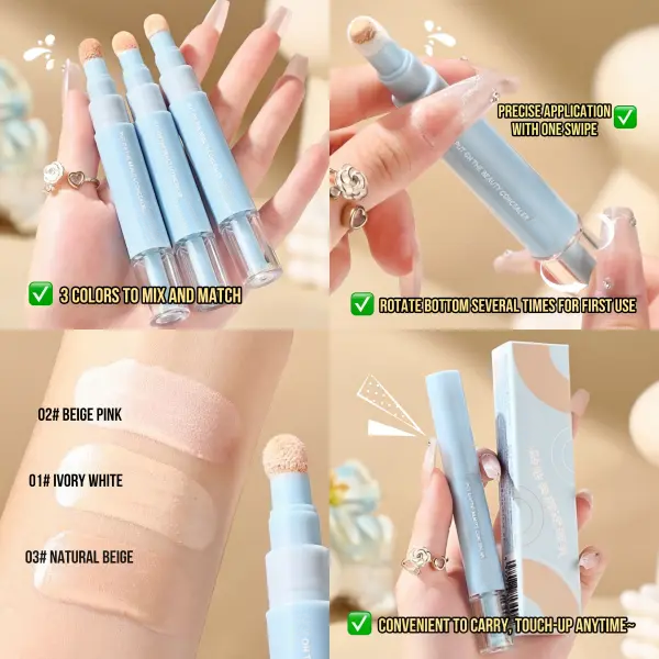 🌟💄 Korean 24-hour Long-lasting, High-coverage Matte Finish