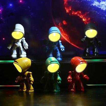🤖Lonely Robot Cartoon Cute Robot Design Companion Table Light