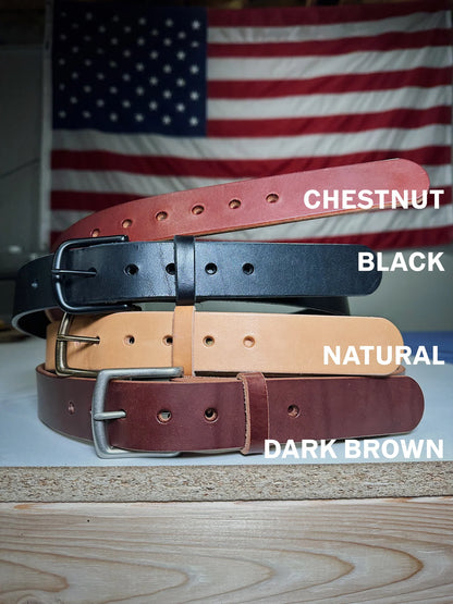 Handmade Genuine Mississippiensis Buffalo Belt