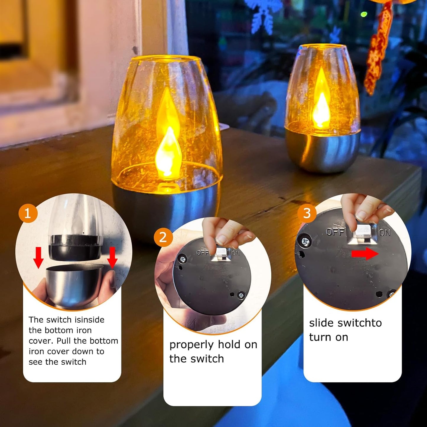 🔥LAST DAY 49% OFF -🕯️2026 New Year Hot Sale 🔥Solar Candle Lights