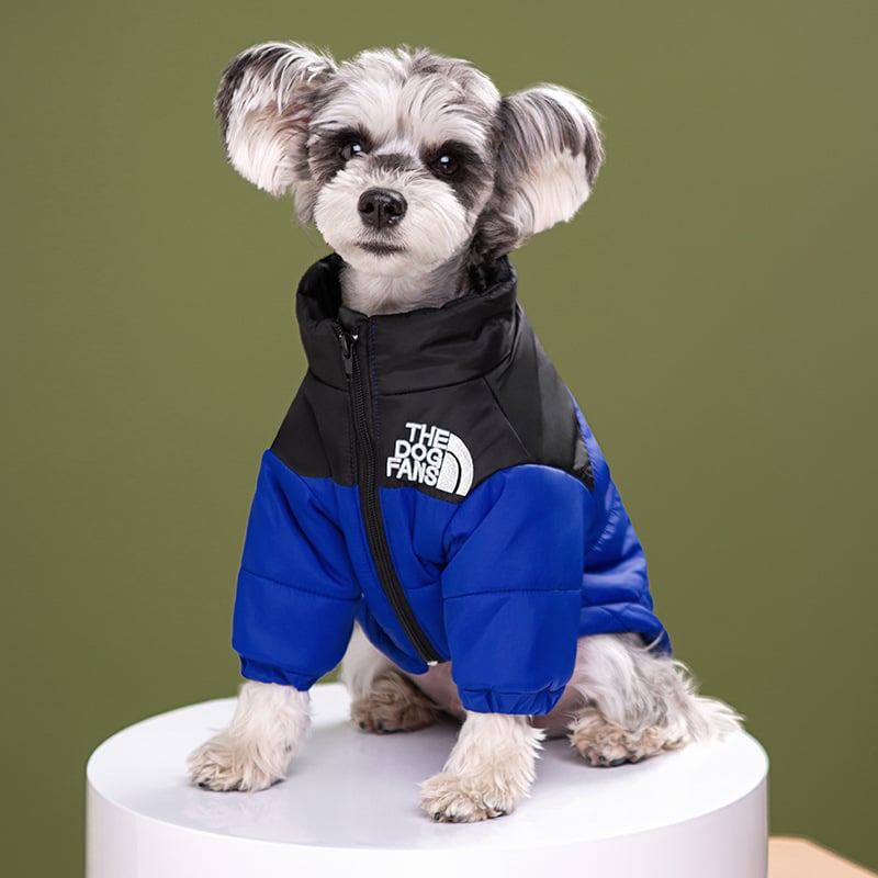 🔥Color-Block Puffer Jacket for Pets - Windproof, Waterproof, Warm & Comfortable
