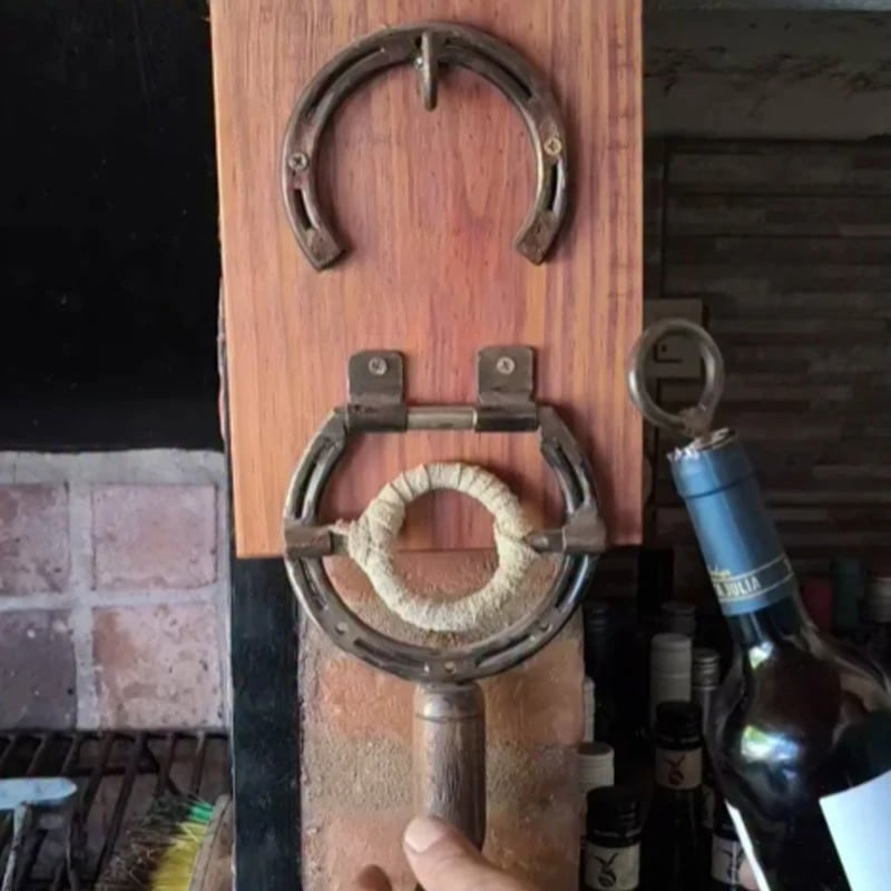 🔥Last Day 50% OFF - 🍷Wall Mounted Horseshoe Bottle Opener