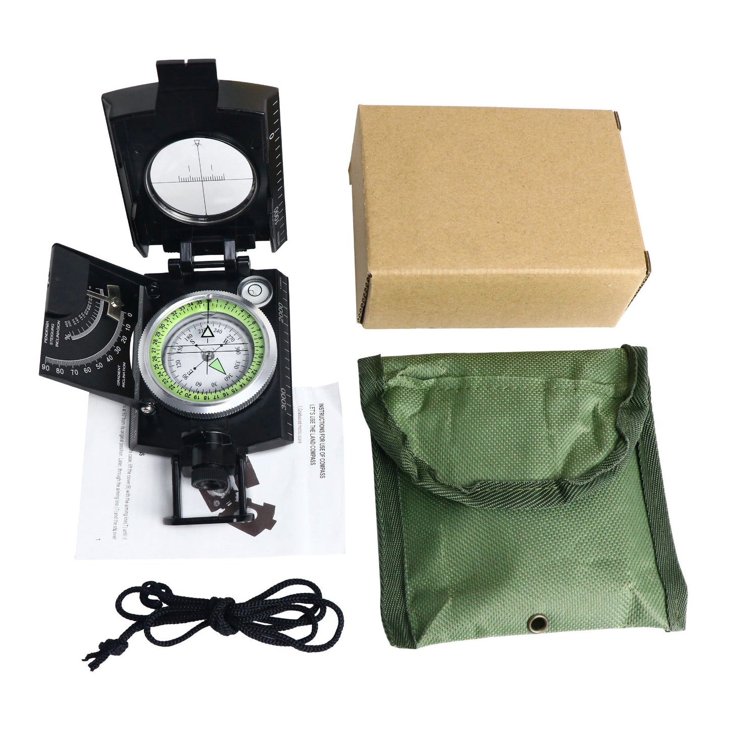 🔥Last Day 49% OFF🎁Multifunctional Military Aiming Navigation Compass Compass