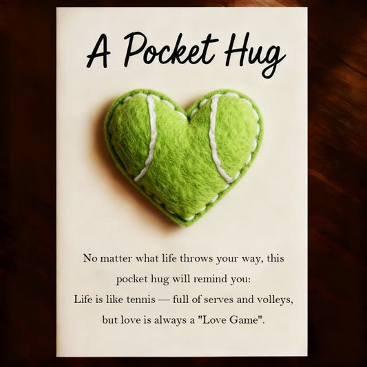 🎾Tennis Pocket Hug with Gift Card💌
