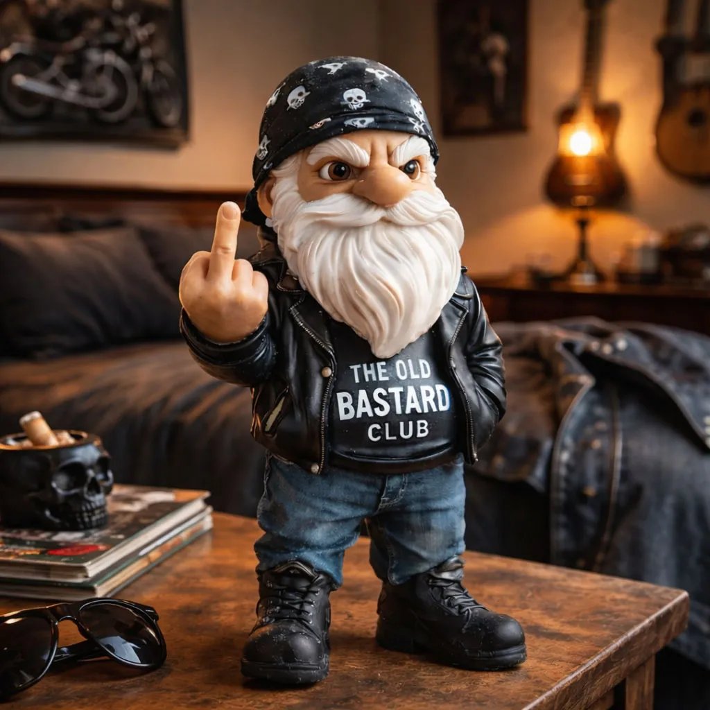 🔥Last Day 49% OFF - 💥👴 The Old Bastard Club Gnome(✨Same as the picture)