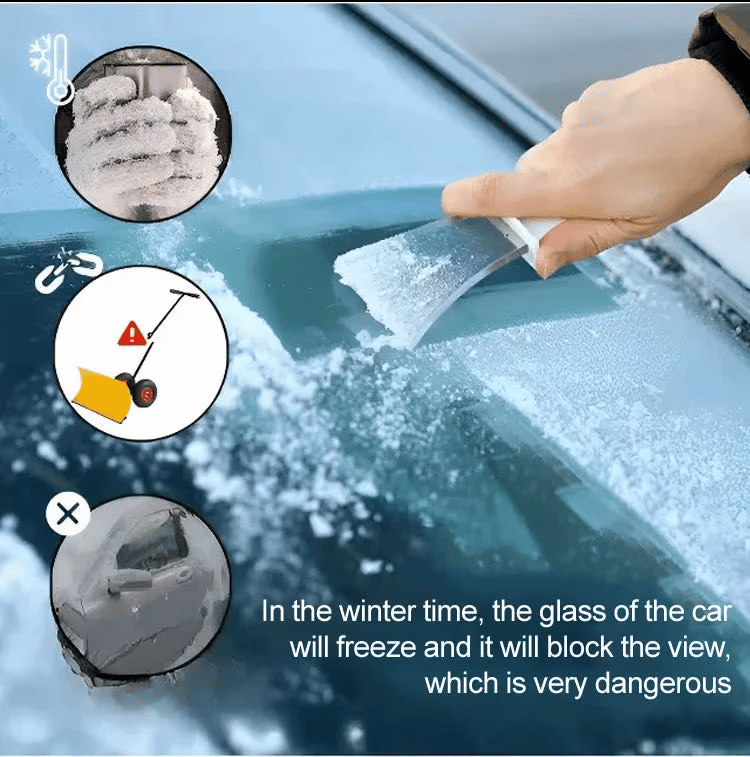 🏆10K+ SOLD LAST WEEK! - ❄️2025 Newest Electromagnetic Snow and Ice Prevention Device (Solar Powered)