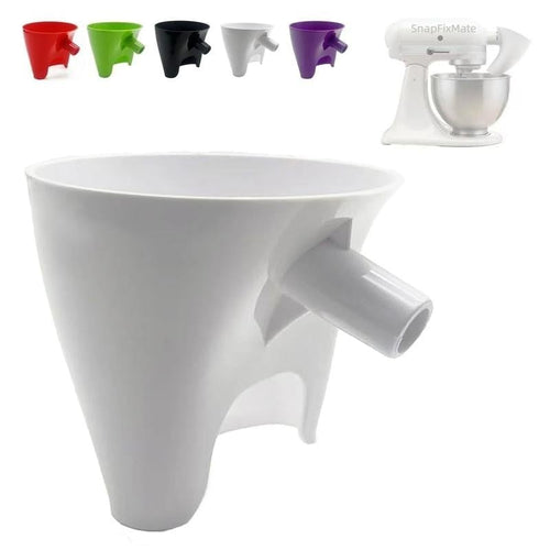 ⚡LAST DAY 49% OFF - ✨Flour Funnel for Kitchen Aid Stand Mixer