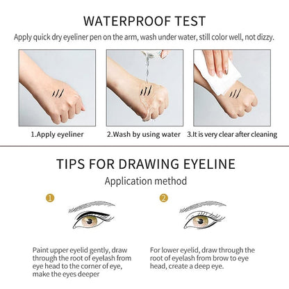 🔥LAST DAY 49% OFF -14-Pack Eyeliner Pencil Waterproof Colored Gel Liners with Metallic & Shimmer Finishes Smudge-Proof