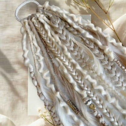 🔥Last Day 49% OFF - 👩🏼‍🦱Elastic Dread Ponytail Salty Soul