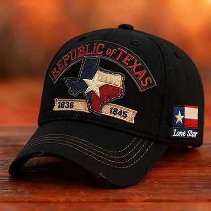 🎉New Year Flash Sale 49% OFF🤩Lone Star Legacy Texas Republic Cap🎁