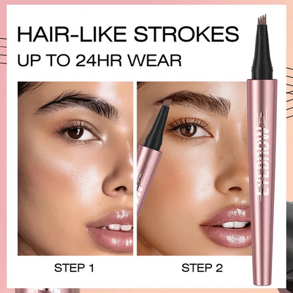 💦 Waterproof Micro-Fork Eyebrow Pencil
