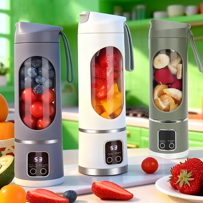 Ultimate Portable Blender! USB Rechargeable & Compact for Smoothies On-The-Go - Perfect Travel, Back To School & Gym! Leak Proof Design, Makes Shakes & Baby Food in Seconds cup juicer rechargeable mini blender vegetable