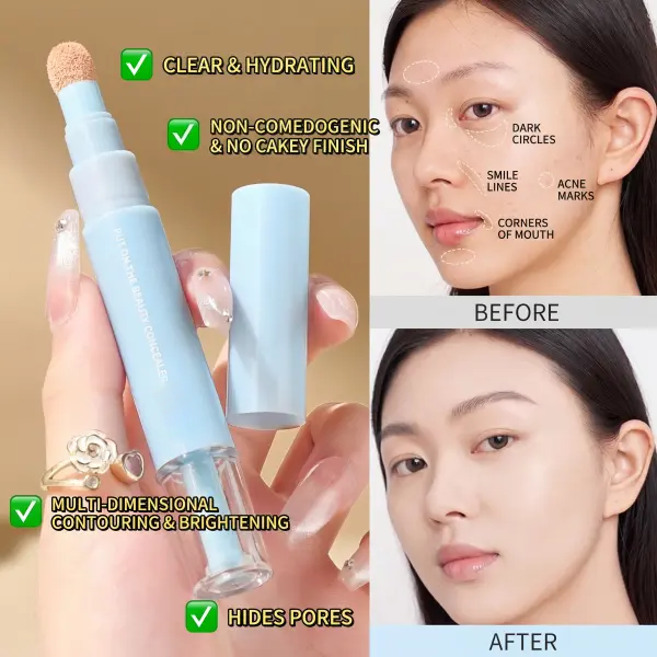 🌟💄 Korean 24-hour Long-lasting, High-coverage Matte Finish