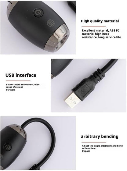 🚗USB Car Roof Star Projector Night Light with 360° Rotation & Flexible Gooseneck 🌟