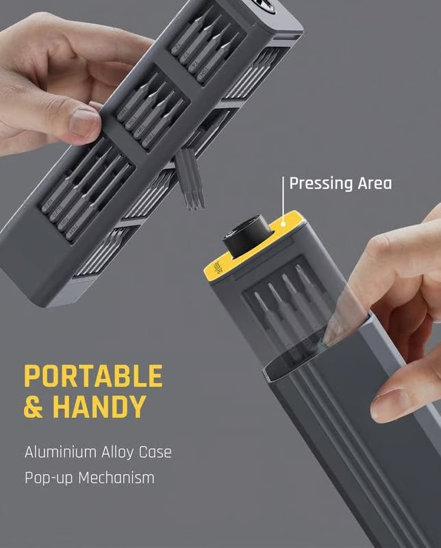 🛠️ Upgrade Your Toolbox Now ✨ 44-in-1 Precision Screwdriver Set - For Effortless, High-Precision Repairs!