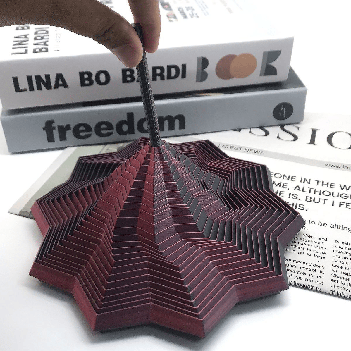 Laser Black Red