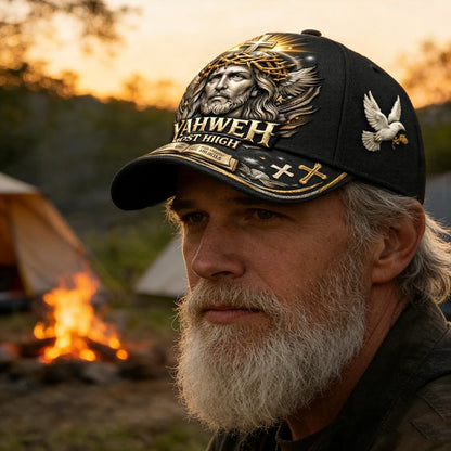 🔥LAST DAY 50% OFF - 🧢YAHWEH The True Light Faith Printed Hat