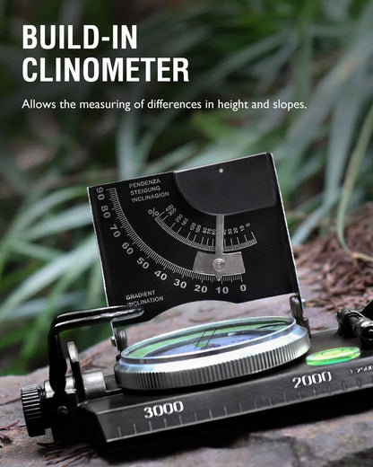 🔥Last Day 49% OFF🎁Multifunctional Military Aiming Navigation Compass Compass