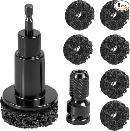 🔥Last Day 49% OFF - Pro-Grade Wheel Hub & Stud Resurfacing Kit | Rust Removal Attachment